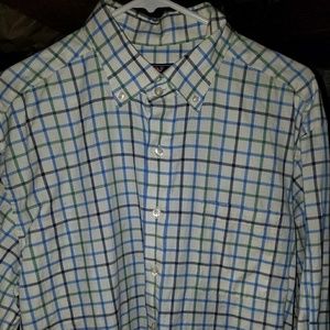 Men's Large Vineyard Vines plaid oxford shirt